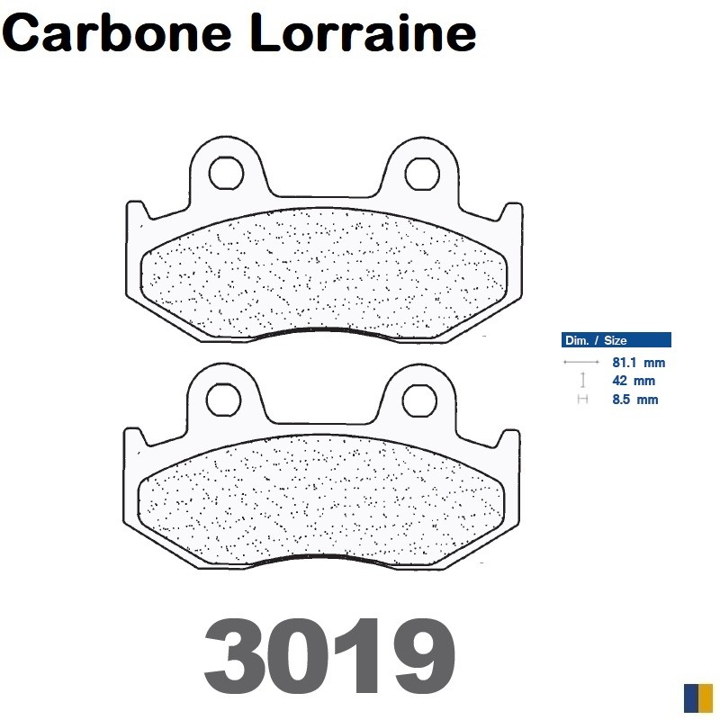 Carbone Lorraine remblokken soort 3019 MSC