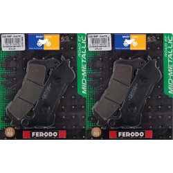 Ferodo bromsbelägg fram för Honda CB 1000 R ABS 2008-2016