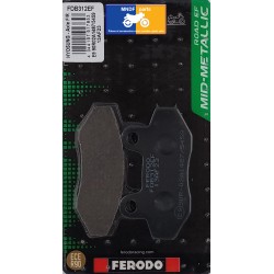 Pastiglie freno posteriori Ferodo per Hyosung 125 XRX 2007-2009