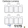 Pastiglie freno anteriore Carbone Lorraine tipo 1175 A3+