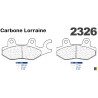 Pastillas de freno delanteras Carbone Lorraine para Honda VT 125 Shadow 1999-2006