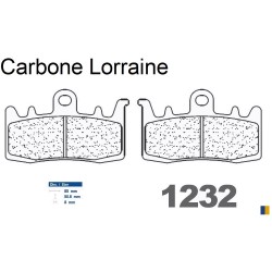 Plaquettes de frein Carbone Lorraine type 1232 XBK5