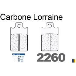 Carbone Lorraine brake pads type 2260 S4