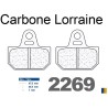 Pastiglie freno anteriore Carbone Lorraine tipo 2269 RX3
