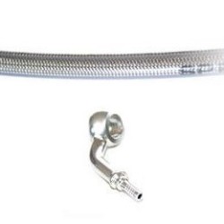 Direct front brake aviation hoses for Honda CB 600 F Hornet 2005-2006