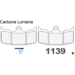 Carbone Lorraine Bremsbeläge vorne für Buell XB-12Ss 1200 Lightning Long 2006-2008