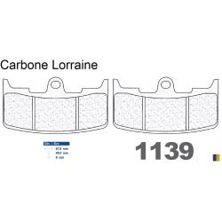 Carbone Lorraine remblokken vooraan voor Buell XB-12X 1200 Ulysses 2006-2010