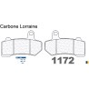 Pastiglie freno posteriore Carbone Lorraine per Harley Davidson 1584 Street Glide FLHX 2008-2010