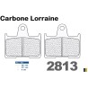 Carbone Lorraine remblokken achter voor Harley Davidson 883 N Iron 2014-2015