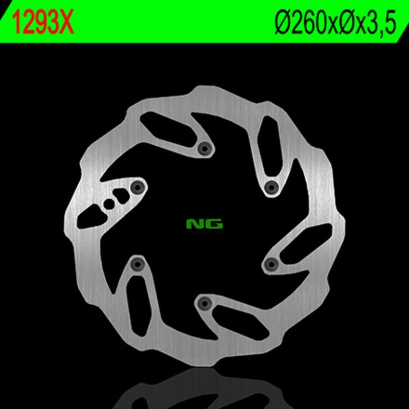 NG BRAKES disco freno ondulato fisso - ref 1293X