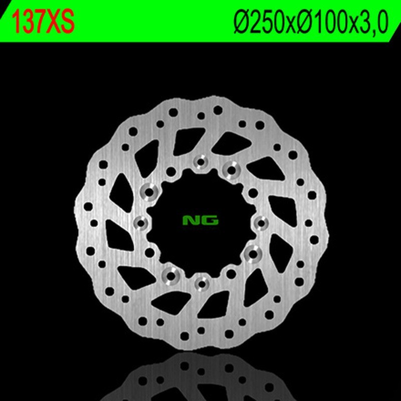 NG BRAKES disco freno ondulato fisso - ref 1761X