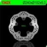 NG BRAKES disco freno ondulato fisso - ref 1342X