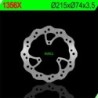 NG BRAKES disco freno ondulato fisso - ref 1356X