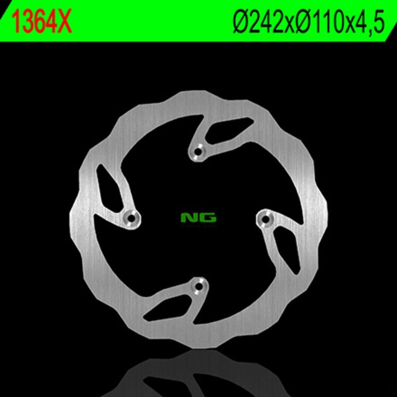 NG BRAKES disco freno ondulato fisso - ref 1364X