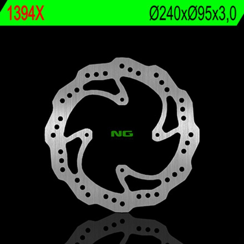 NG BRAKES disco freno ondulato fisso - ref 1394X