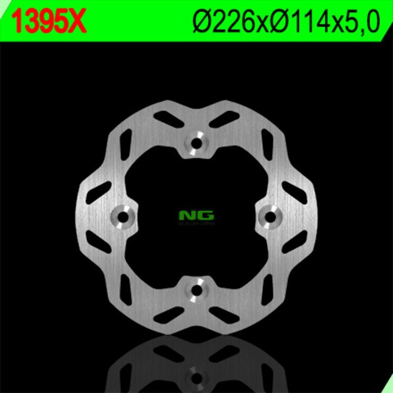NG BRAKES disco freno ondulato fisso - ref 1395X