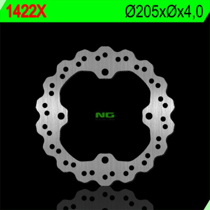 NG BRAKES disco freno ondulato fisso - ref 1422X