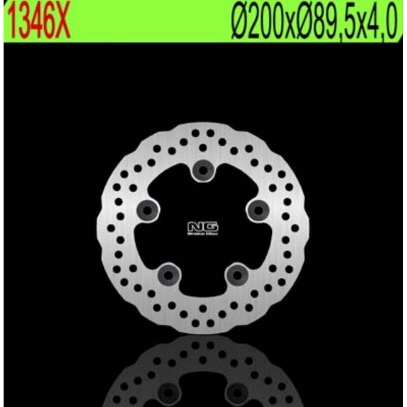 NG BRAKES disco freno ondulato fisso - ref 1346X