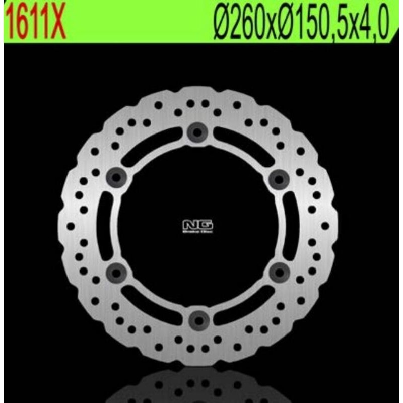 Frenos de disco ondulado fijo NG BRAKES - ref 1611X