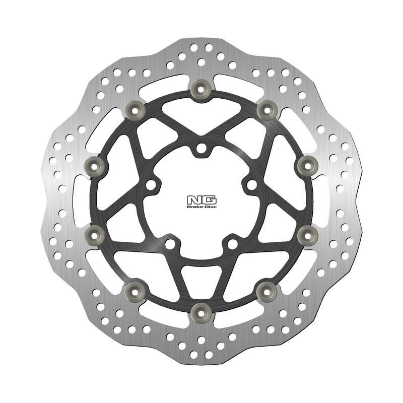 NG BRAKES vågig flytande bromsskiva - ref 1675XG