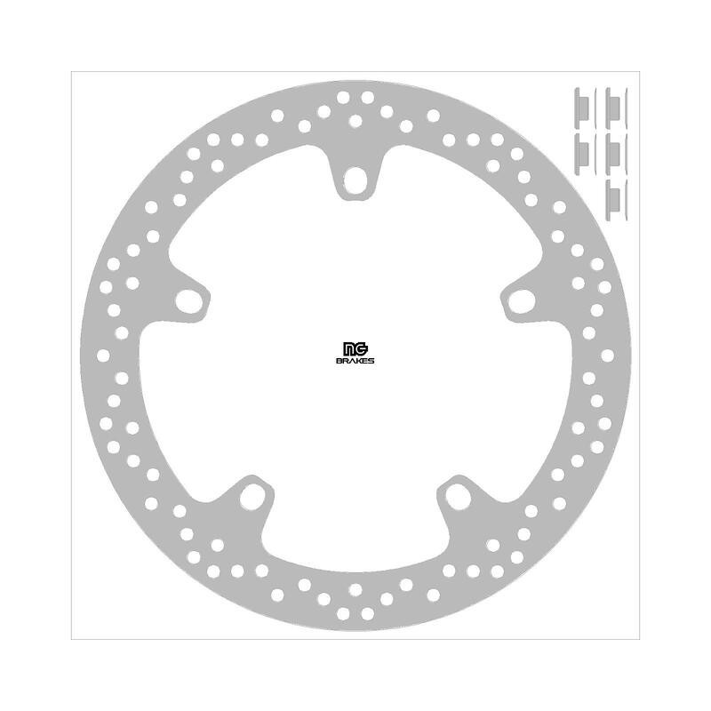 NG BRAKES disco freno fisso tondo - ref 2167