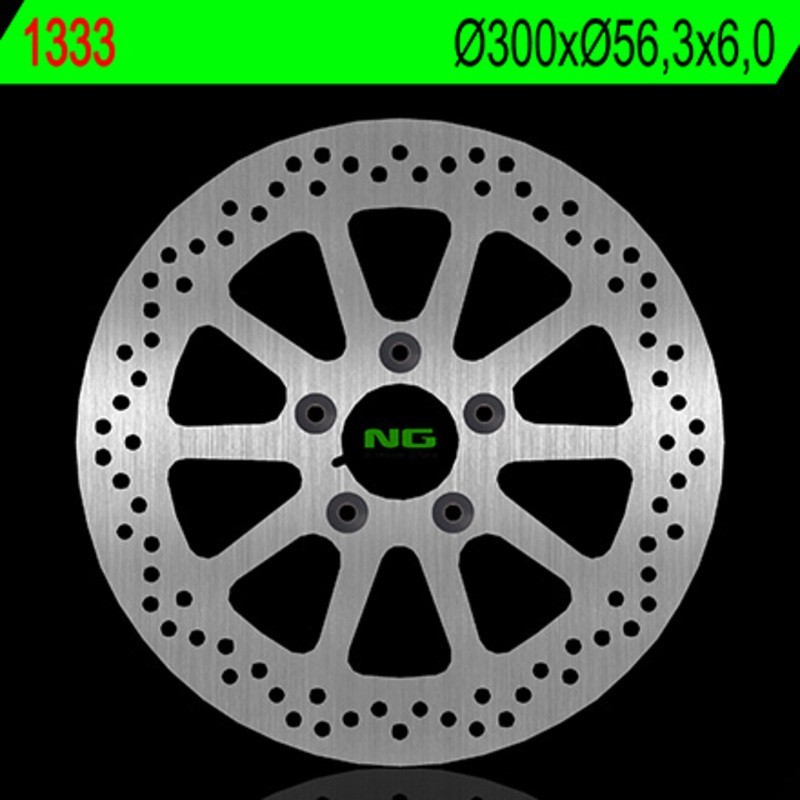 NG BRAKES disco freno fisso tondo - ref 1333