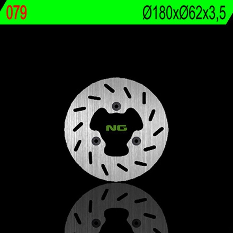 NG BRAKES ronde vaste remschijf - ref 079