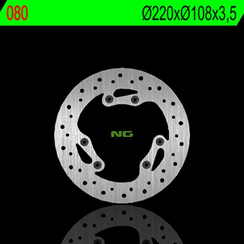NG BRAKES ronde vaste remschijf - ref 080