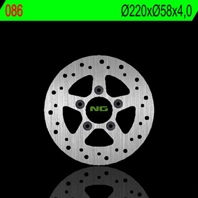 NG BRAKES ronde vaste remschijf - ref 086