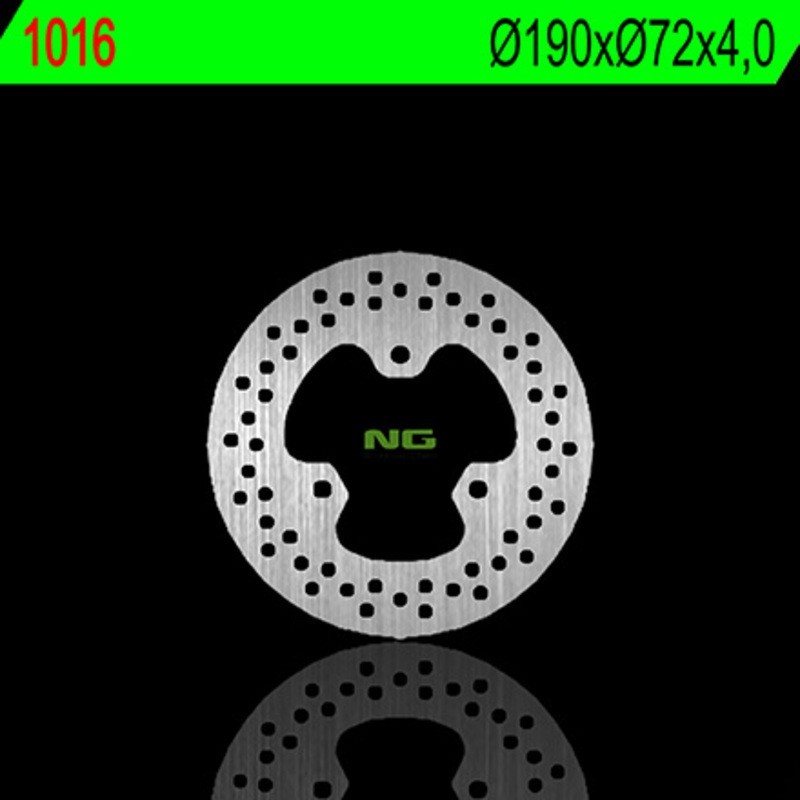 NG BRAKES disco freno fisso tondo - ref 1016