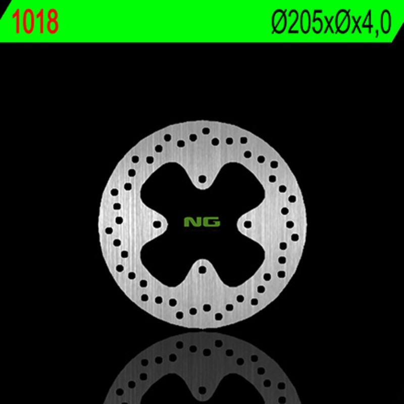 NG BRAKES round fixed brake disc - ref 1018