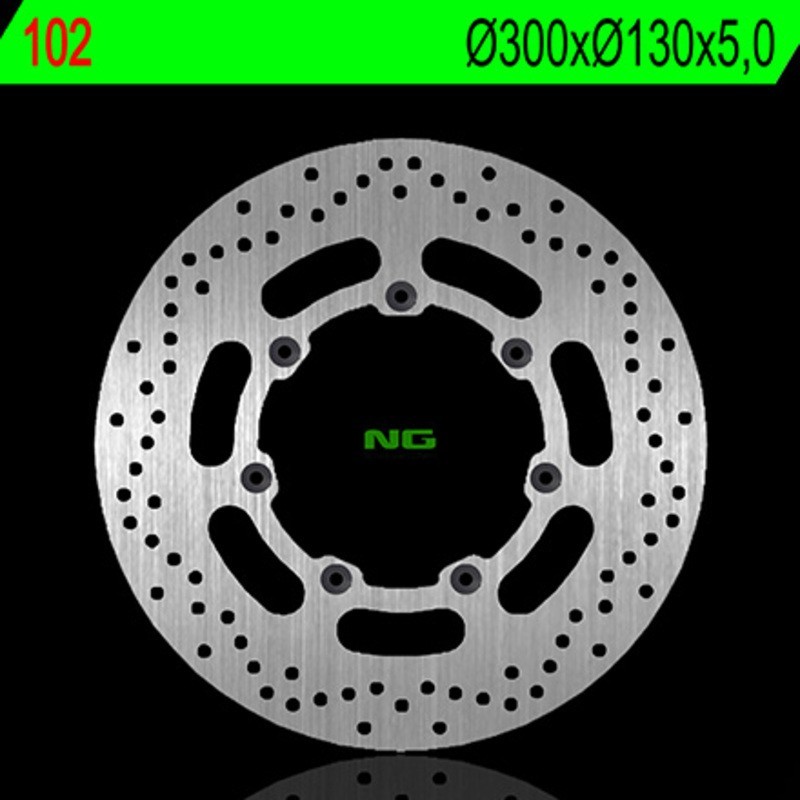 NG BRAKES ronde vaste remschijf - ref 102