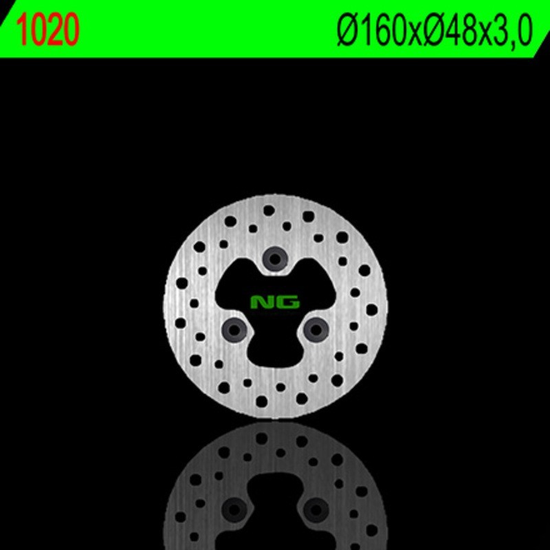 NG BRAKES round fixed brake disc - ref 1020