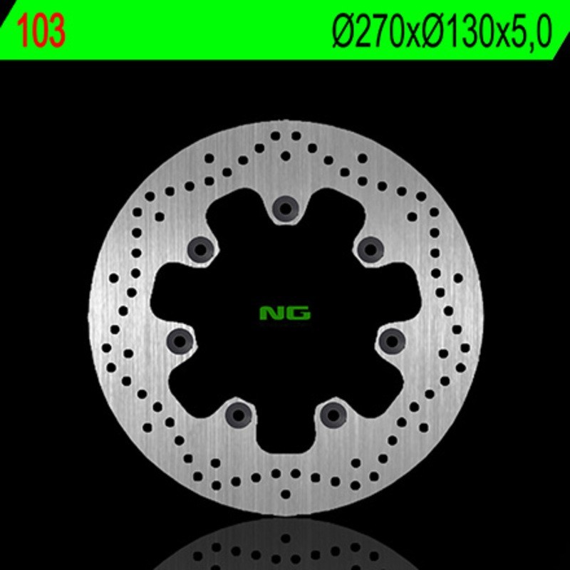 NG BRAKES ronde vaste remschijf - ref 103