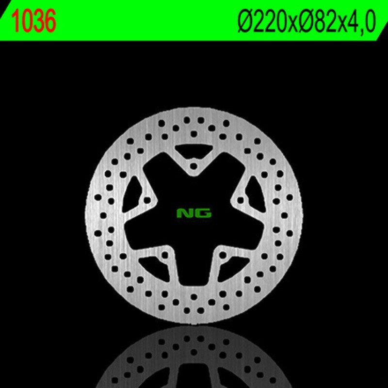 Disque de frein NG BRAKES rond fixe - ref 1036