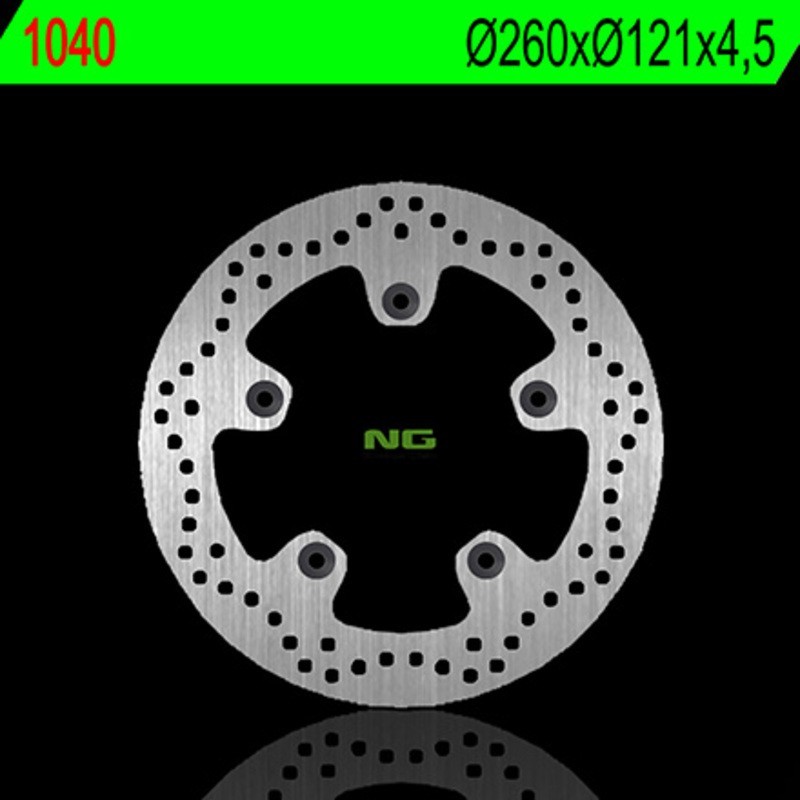 NG BRAKES round fixed brake disc - ref 1040