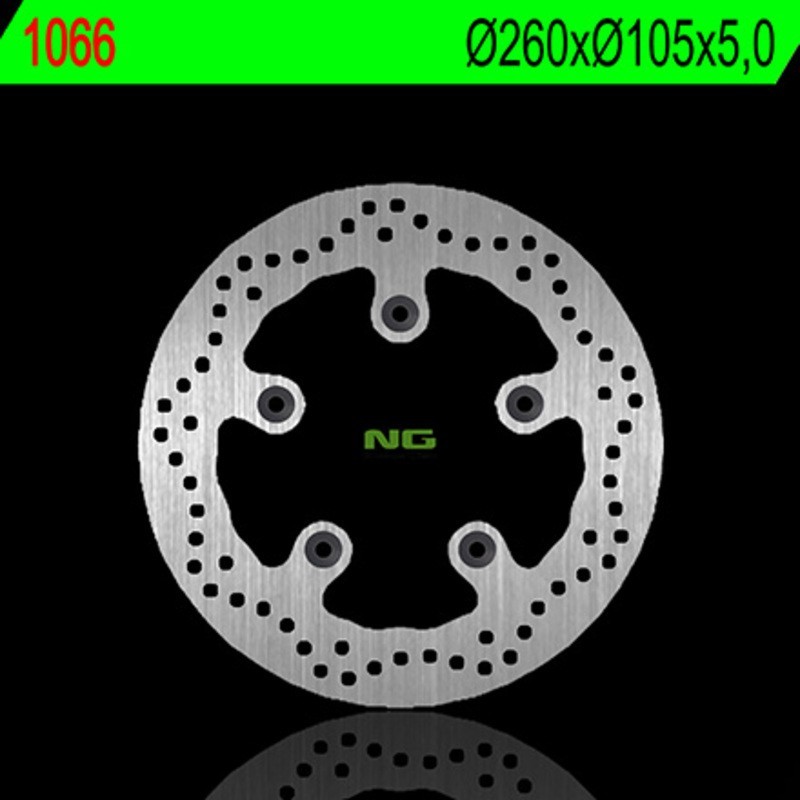 NG BRAKES disco freno fisso tondo - ref 1066