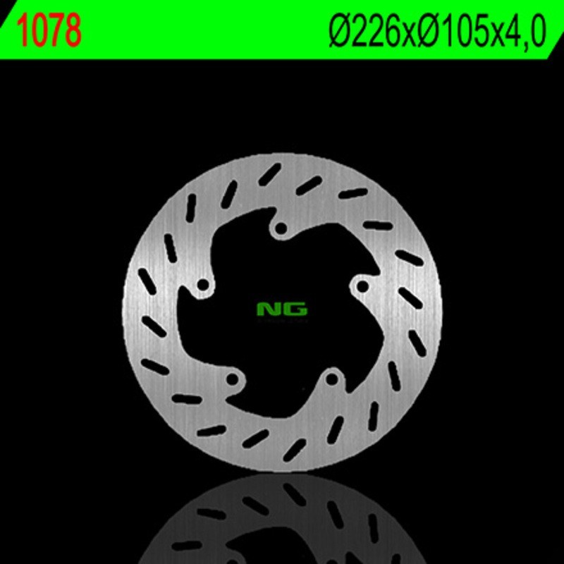 NG BRAKES disco freno fisso tondo - ref 1078
