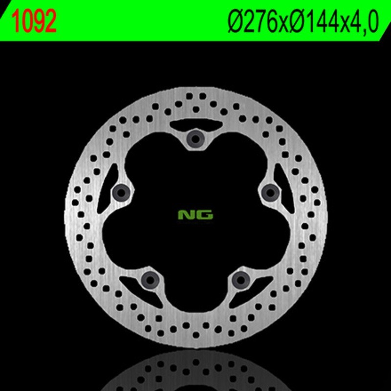 NG BRAKES disco freno fisso tondo - ref 1092