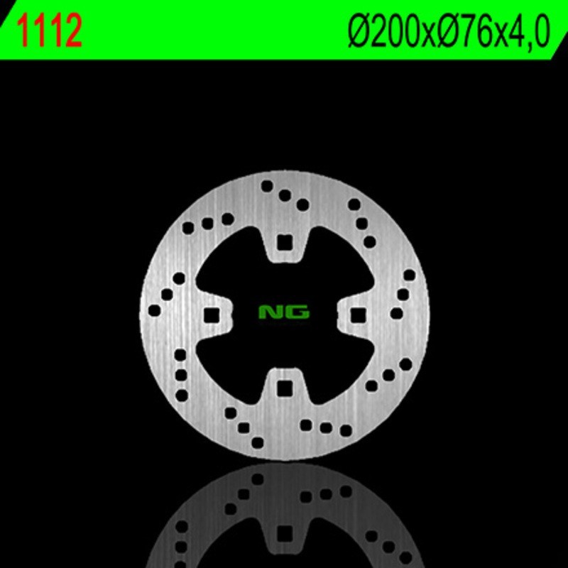 NG BRAKES disco freno fisso tondo - ref 1112