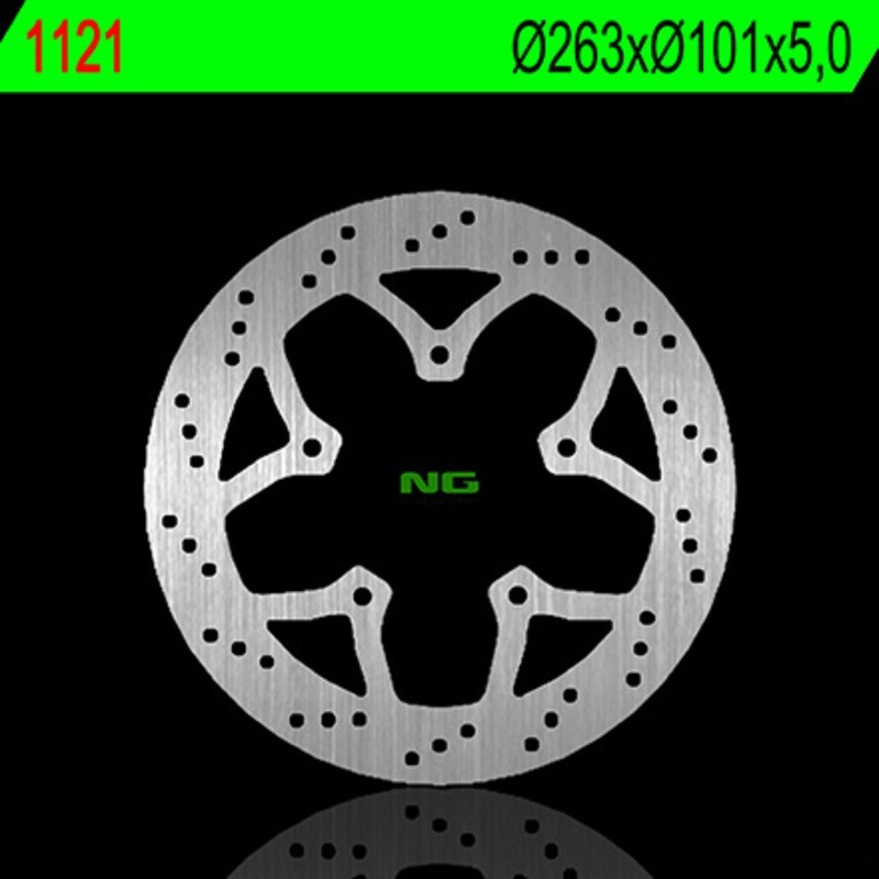 NG BRAKES disco freno fisso tondo - ref 1121