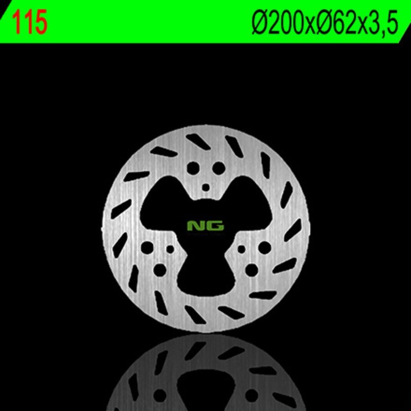 NG BRAKES disco freno fisso tondo - ref 115