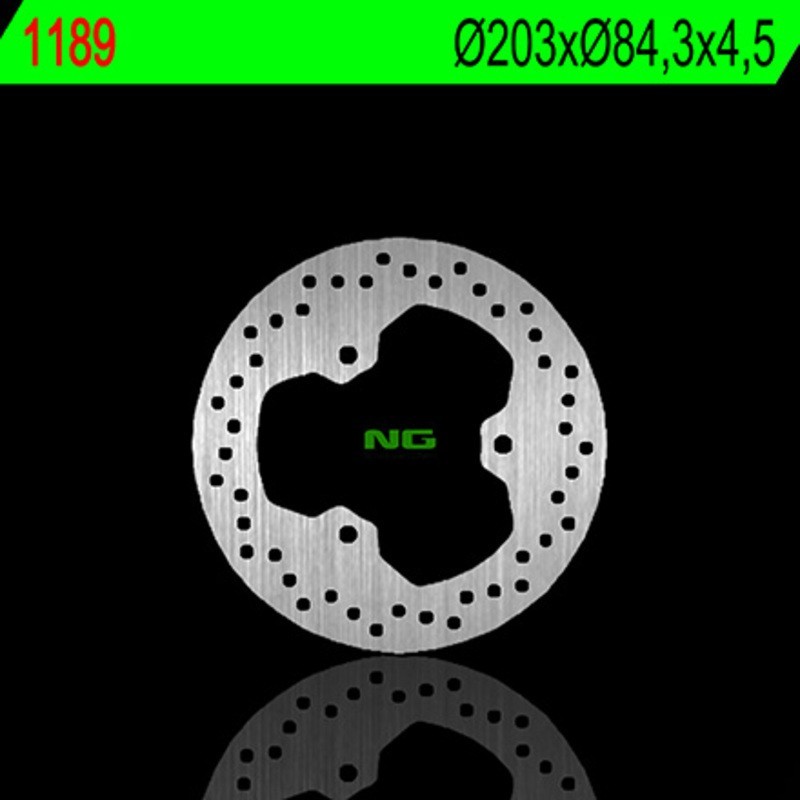 NG BRAKES disco freno fisso tondo - ref 1189