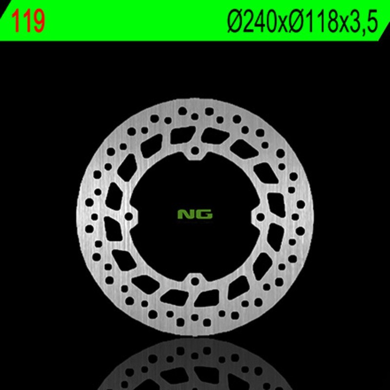 NG BRAKES disco freno fisso tondo - ref 119