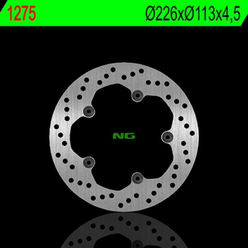 NG BRAKES disco freno fisso tondo - ref 1275