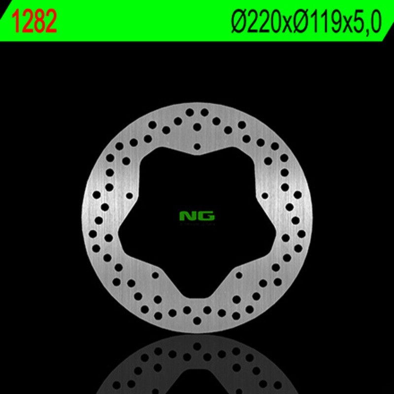 NG BRAKES disco freno fisso tondo - ref 1282