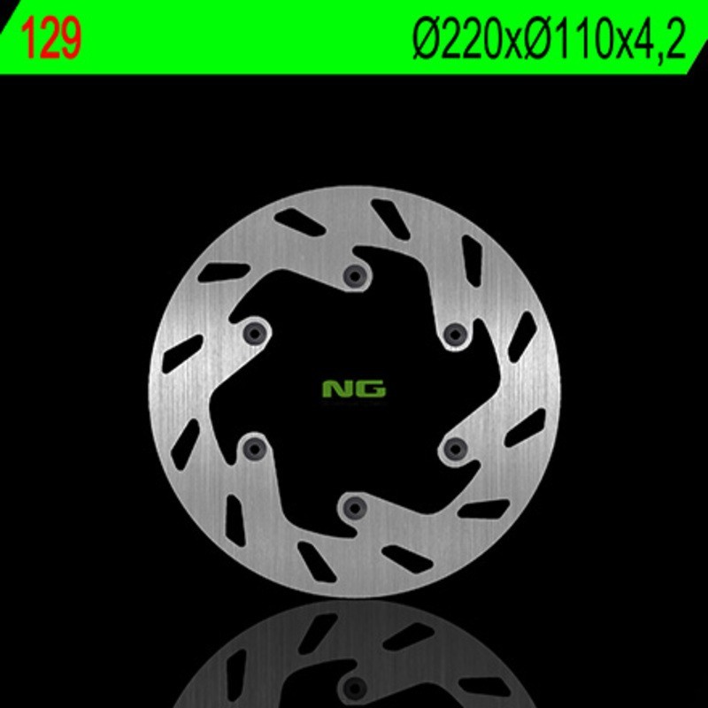 NG BRAKES ronde vaste remschijf - ref 129