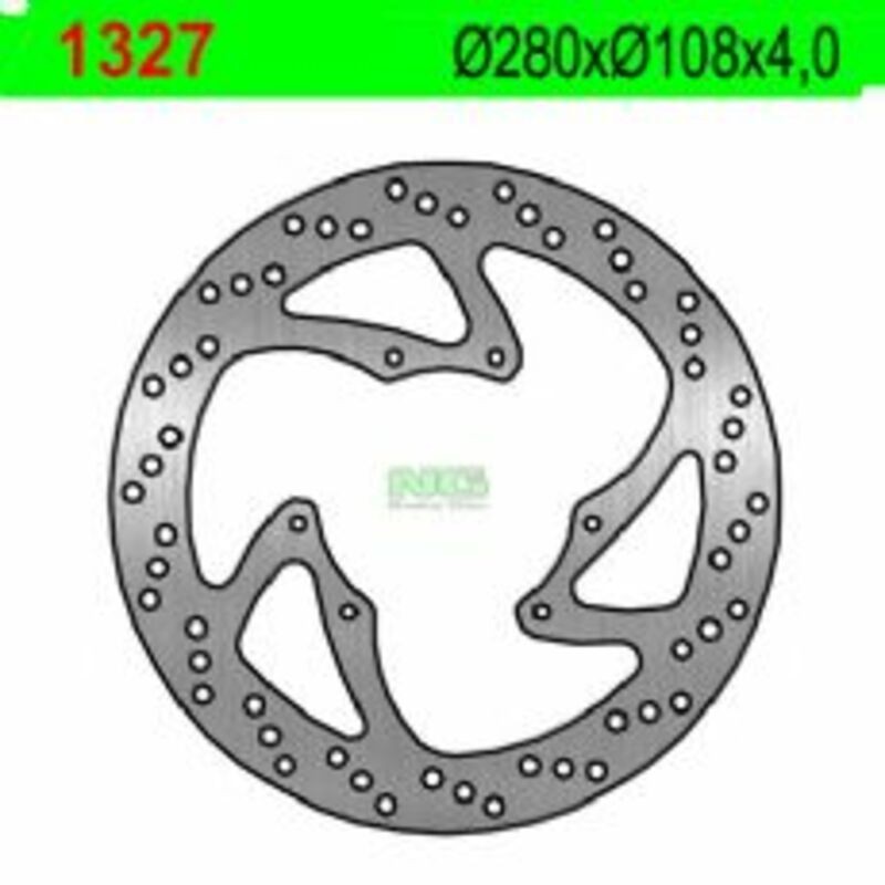NG BRAKES disco freno fisso tondo - ref 1327