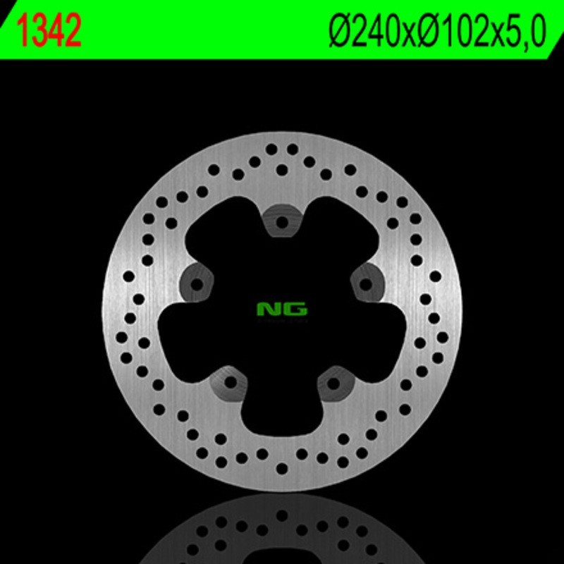 NG BRAKES disco freno fisso tondo - ref 1342