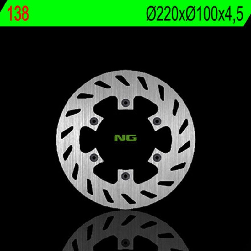 NG BRAKES ronde vaste remschijf - ref 138